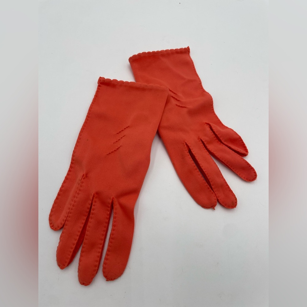 Elegant Orange Women's Gloves